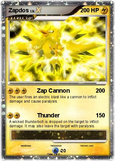Pokemon Zapdos