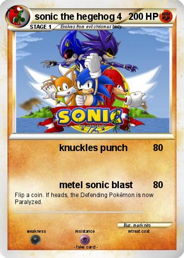 Pokemon sonic the hegehog 4