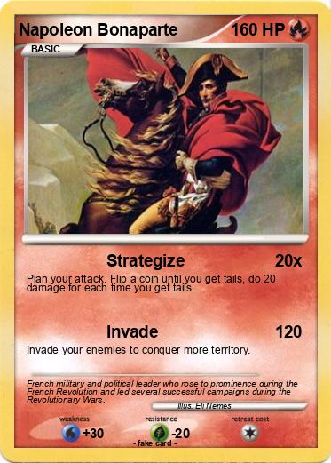 Pokemon Napoleon Bonaparte