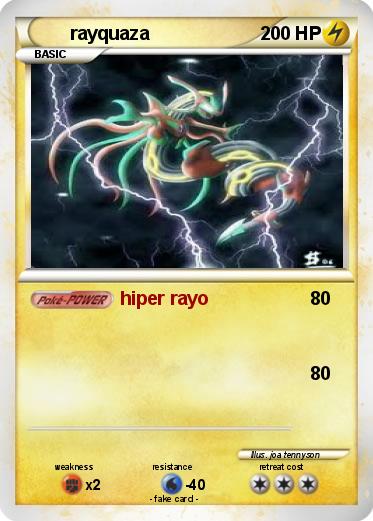 Pokemon rayquaza