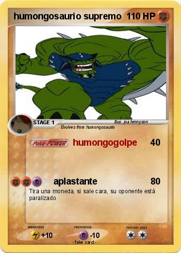Pokemon humongosaurio supremo