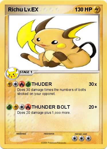Pokemon Richu Lv.EX