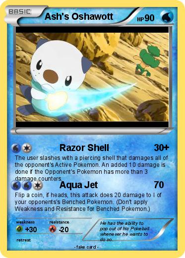 Pokemon Ash's Oshawott