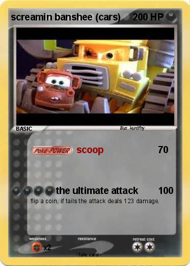 Pokemon screamin banshee (cars)