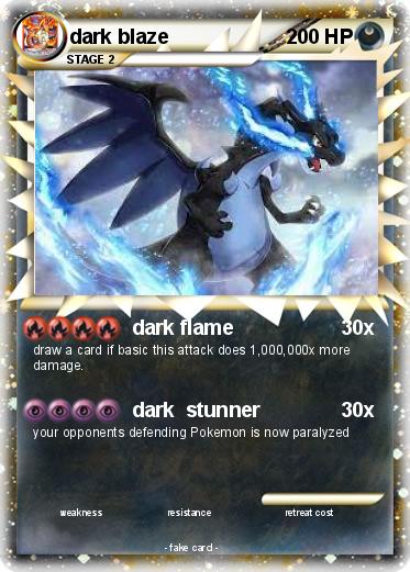 Pokemon dark blaze