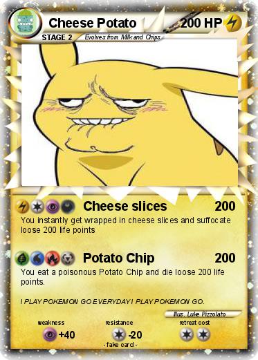 Pokemon Cheese Potato