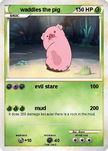 Pokemon waddles the pig