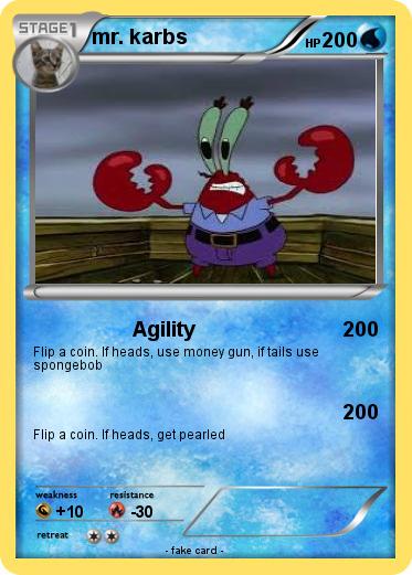 Pokemon mr. karbs