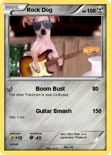 Pokemon Rock Dog