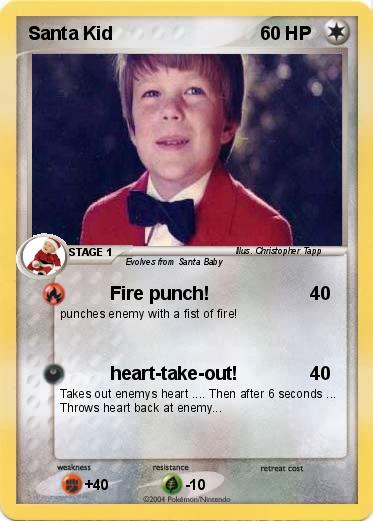 Pokemon Santa Kid