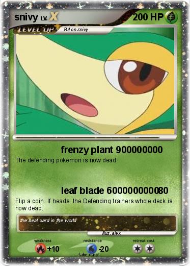 Pokemon snivy