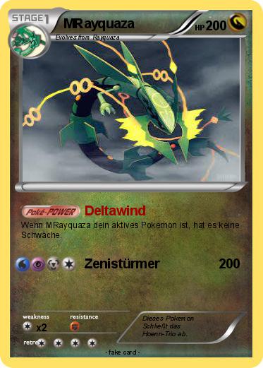 Pokemon MRayquaza