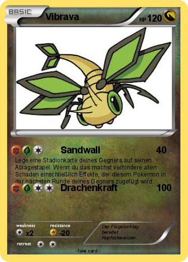 Pokemon Vibrava