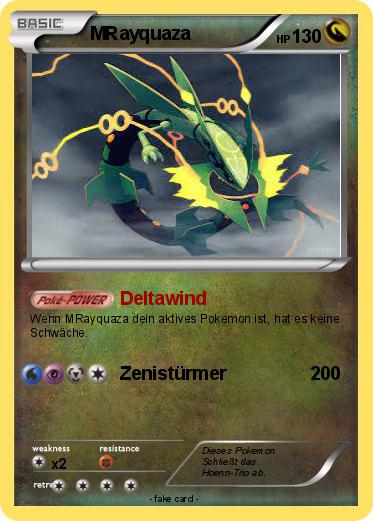 Pokemon MRayquaza