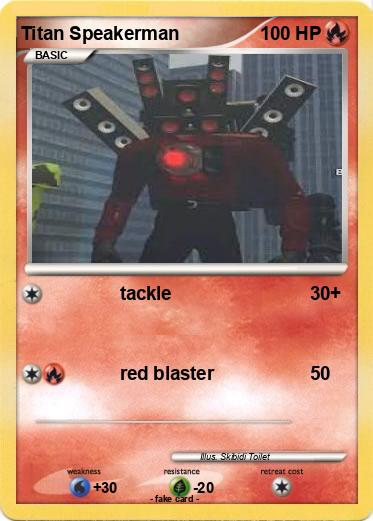 Pokemon Titan Speakerman