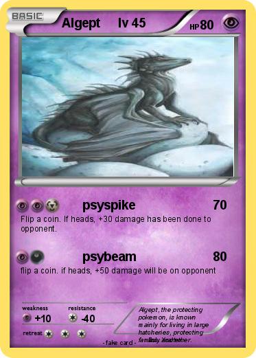 Pokemon Algept     lv 45