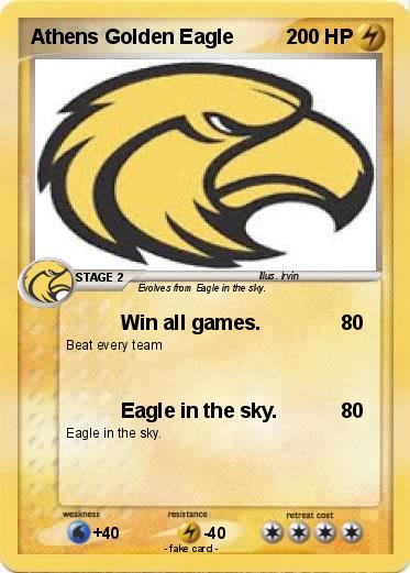 Pokemon Athens Golden Eagle