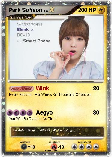 Pokemon Park SoYeon