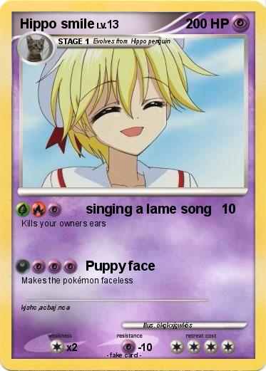 Pokemon Hippo smile