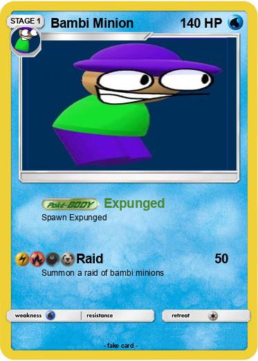 Pokemon Bambi Minion