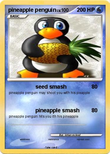 Pokemon pineapple penguin