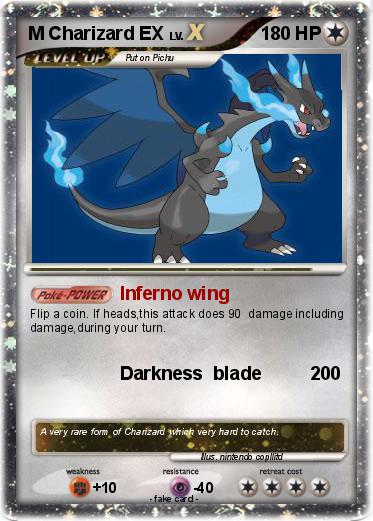 Pokemon M Charizard EX