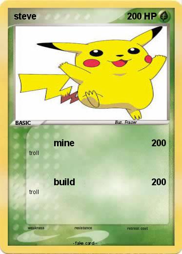 Pokemon steve