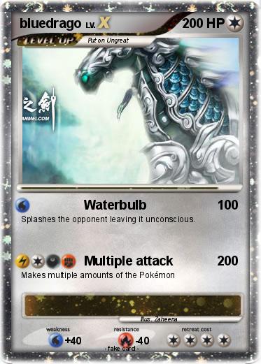 Pokemon bluedrago