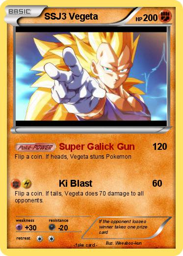 Pokemon SSJ3 Vegeta