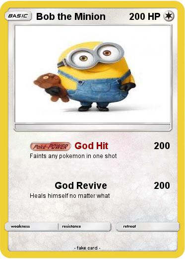 Pokemon Bob the Minion