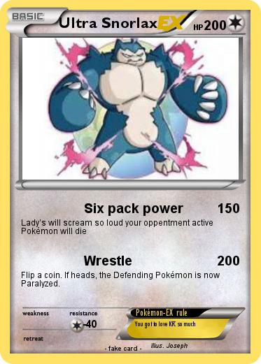 Pokemon Ultra Snorlax