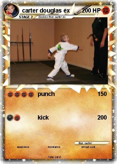 Pokemon carter douglas ex