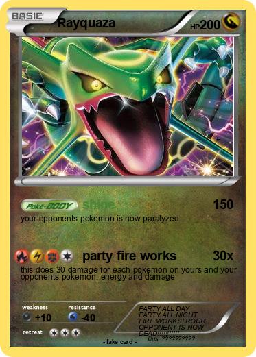 Pokemon Rayquaza