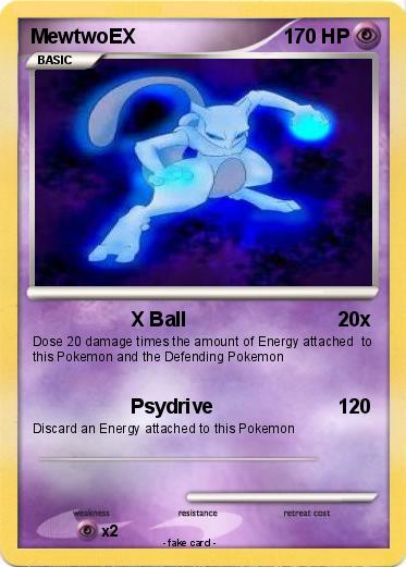 Pokemon MewtwoEX