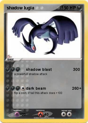 Pokemon shadow lugia