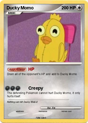 Pokemon Ducky Momo