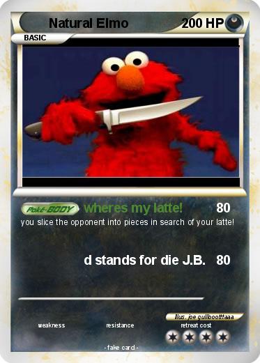 Pokemon Natural Elmo