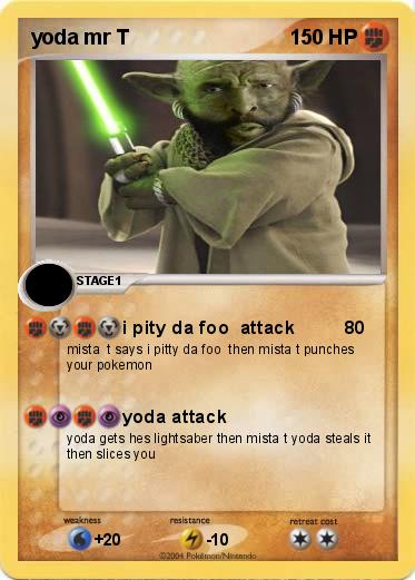Pokemon yoda mr T