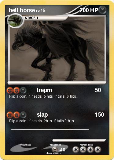Pokemon hell horse