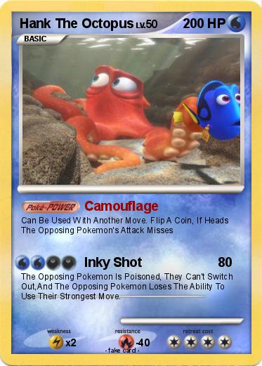 Pokemon Hank The Octopus