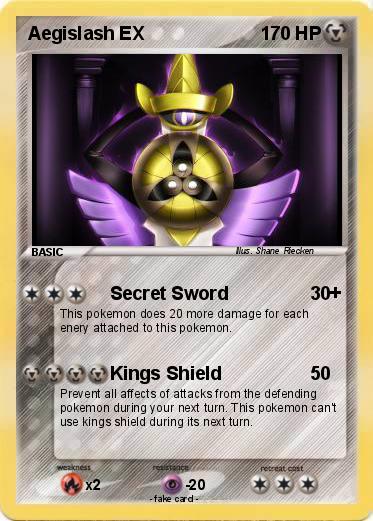 Pokemon Aegislash EX