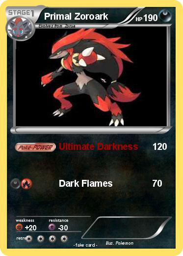 Pokemon Primal Zoroark