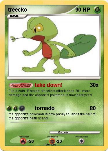 Pokemon treecko