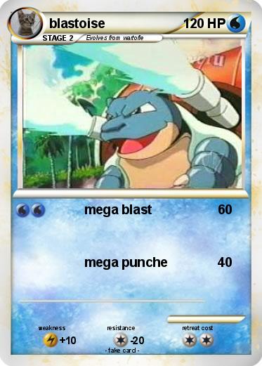 Pokemon blastoise