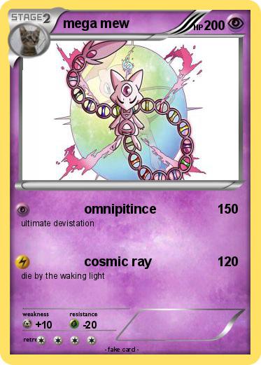 Pokemon mega mew