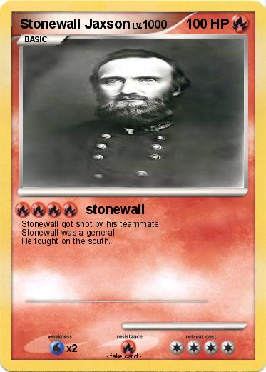 Pokemon Stonewall Jaxson