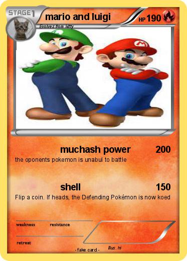 Pokemon mario and luigi