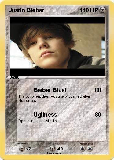 Pokemon Justin Bieber