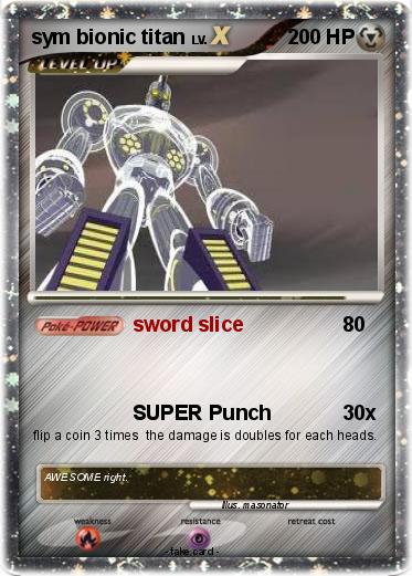 Pokemon sym bionic titan
