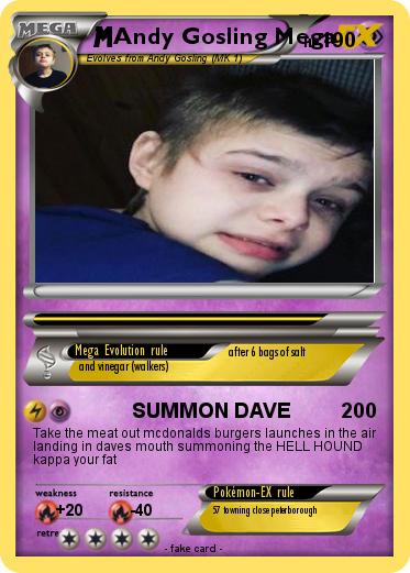 Pokemon Andy Gosling Mega